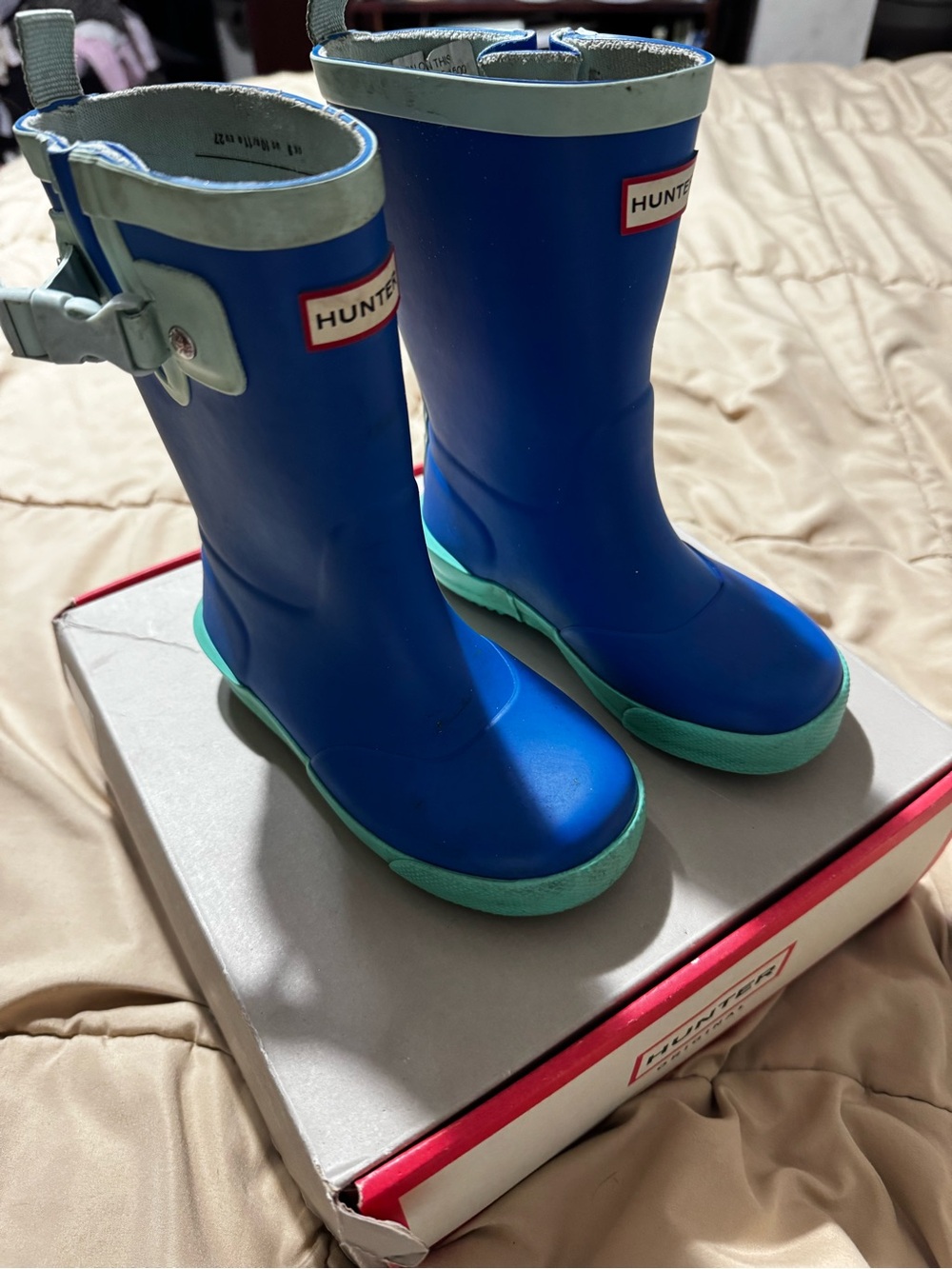 Kids Hunter Rain Boots size 10 EU 27